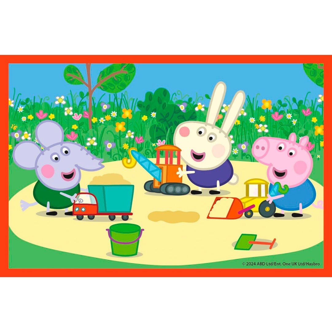 Peppa Pig puzzle 6pcs - Image 3