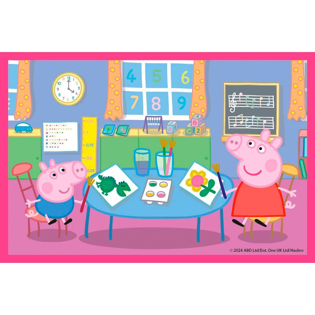 Peppa Pig puzzle 6pcs - Image 4