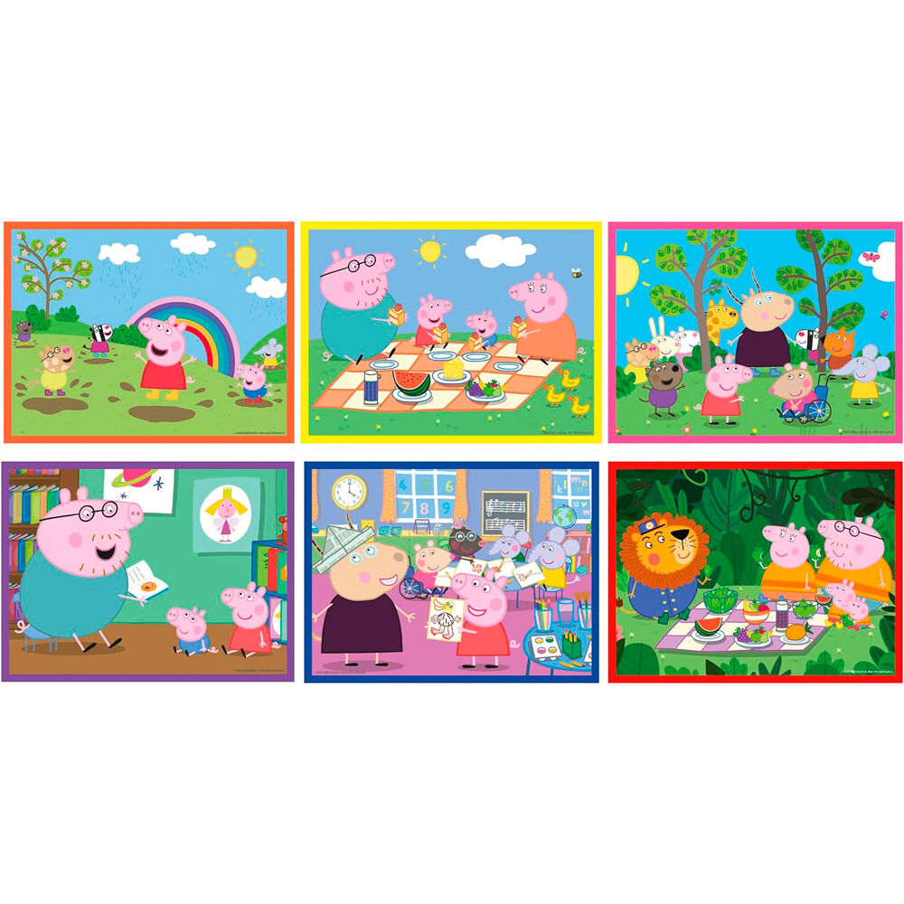 Peppa Pig puzzle 12pcs - Image 2