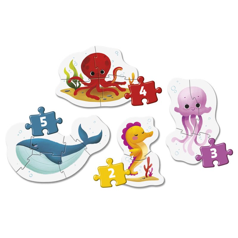 Marine Life puzzle 2-3-4-5pcs - Image 2