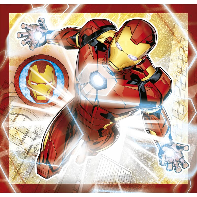 Marvel Avengers puzzle 3x48pcs - Image 2