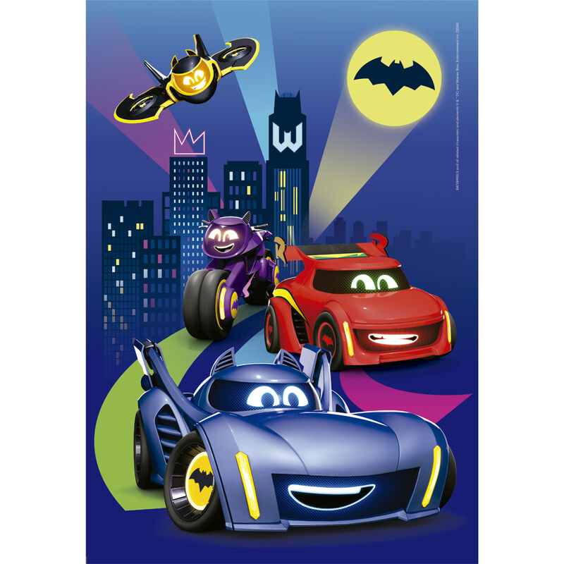 DC Comics Batwheels puzzle 60pcs - Image 2