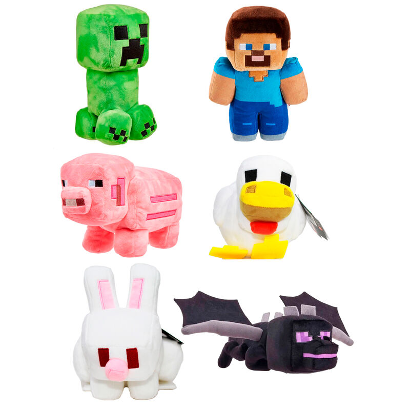 Minecraft assorted plush toy 20cm - Image 2