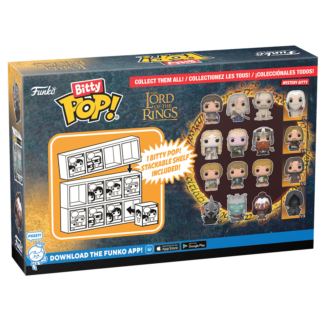 Blister 4 figures Bitty POP The Lord of the Rings Frodo - Image 3