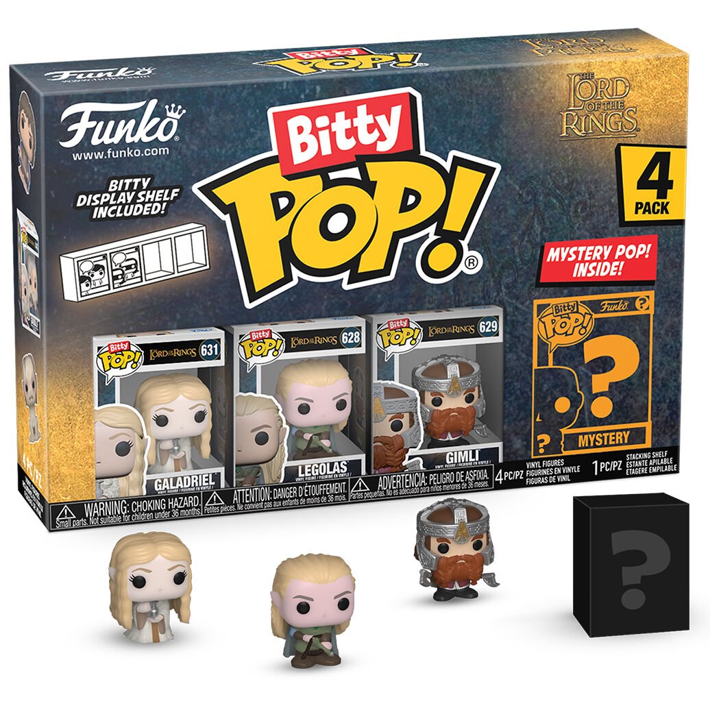 Blister 4 figures Bitty POP The Lord of the Rings Galadriel - Image 2