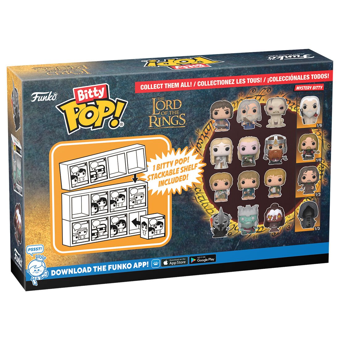 Blister 4 figures Bitty POP The Lord of the Rings Galadriel - Image 3