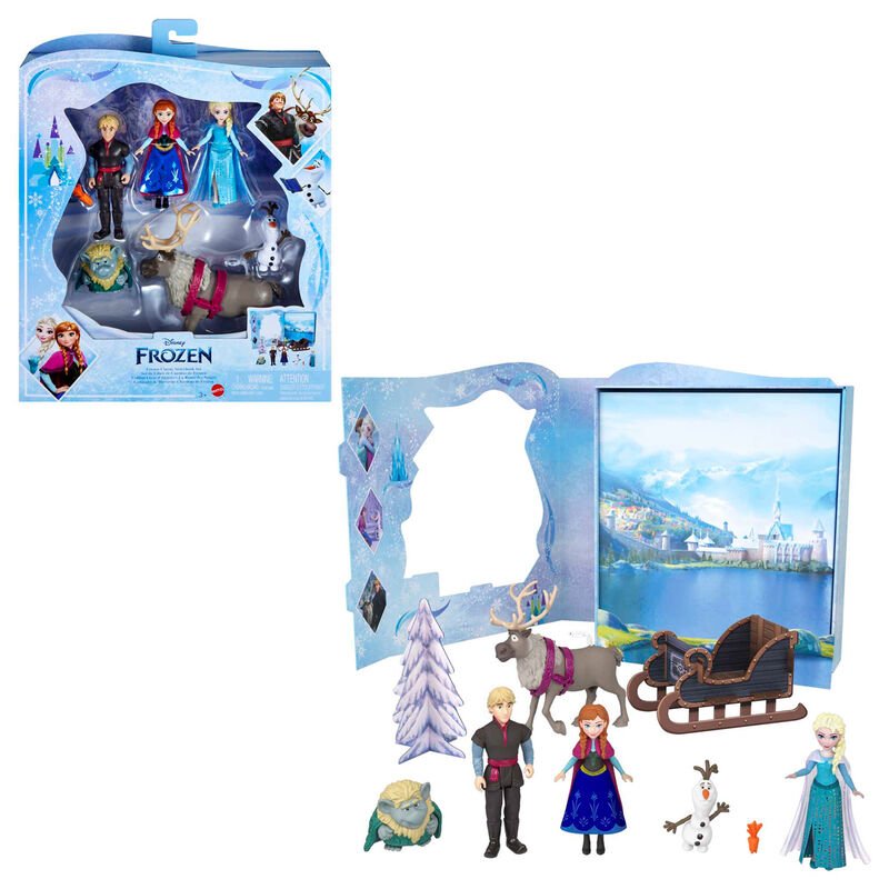 Disney Frozen set 6 figures - Image 2