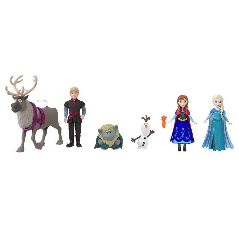 Disney Frozen set 6 figures - Image 7