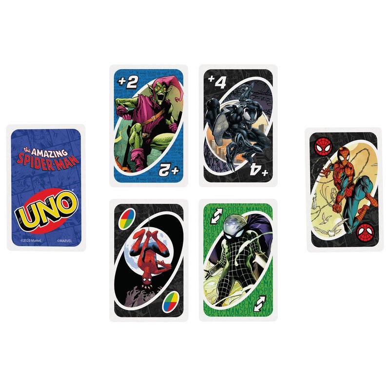 Marvel Spiderman UNO card game - Image 2