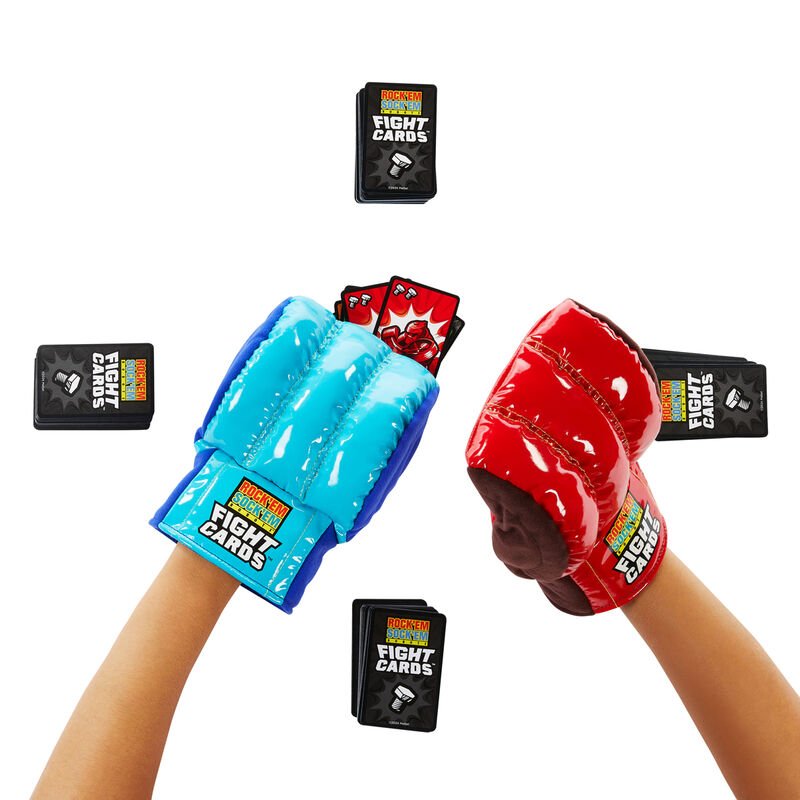 Rock Em Sock Em Robots Fight Cards board game - Image 3