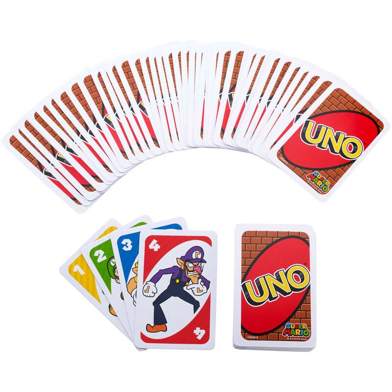 UNO Super Mario Bros card game - Image 3