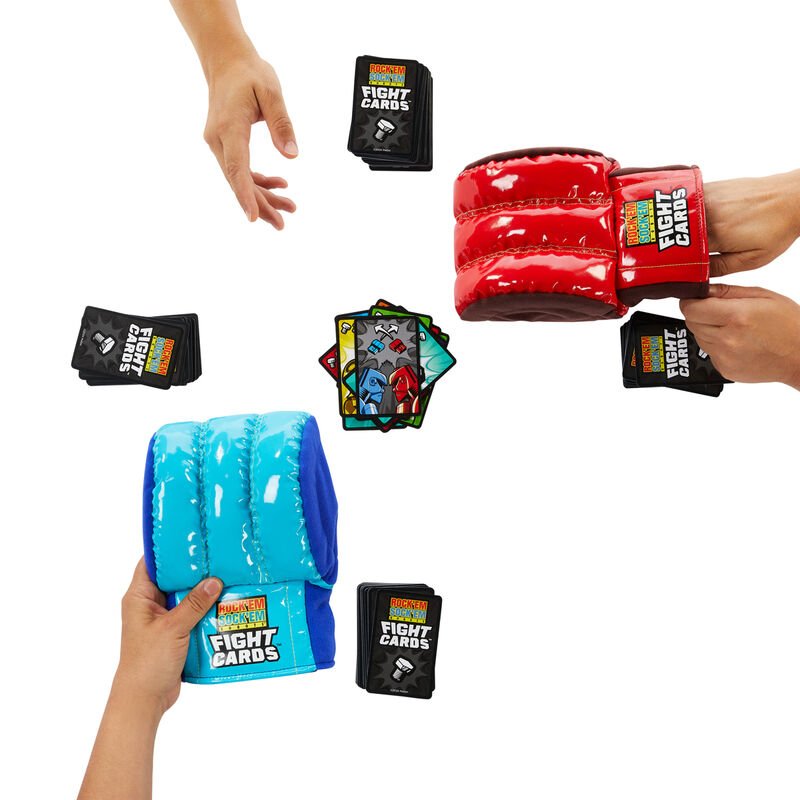 Rock Em Sock Em Robots Fight Cards board game - Image 4