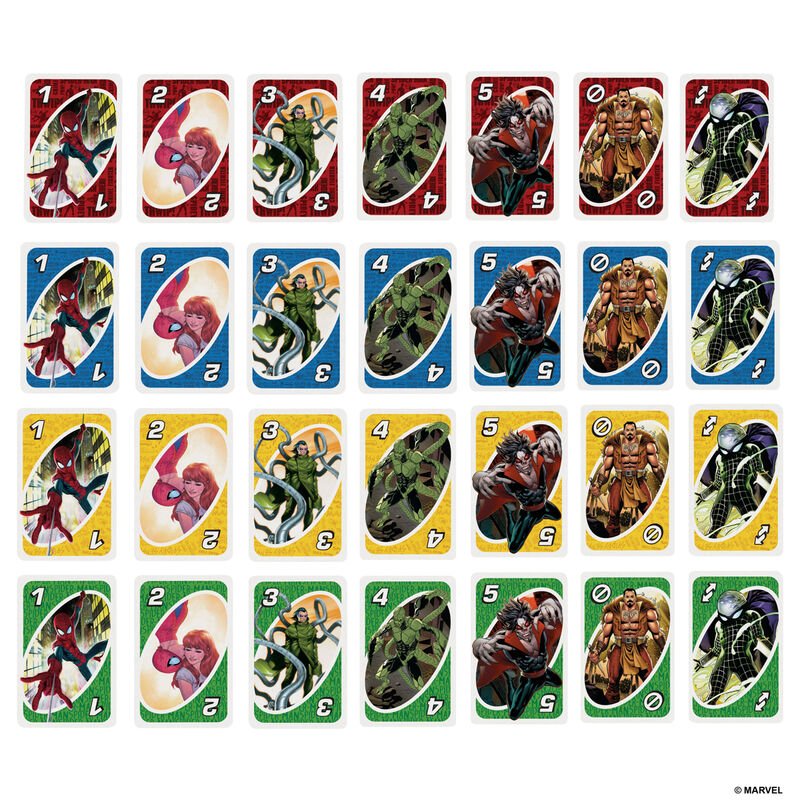 Marvel Spiderman UNO card game - Image 5