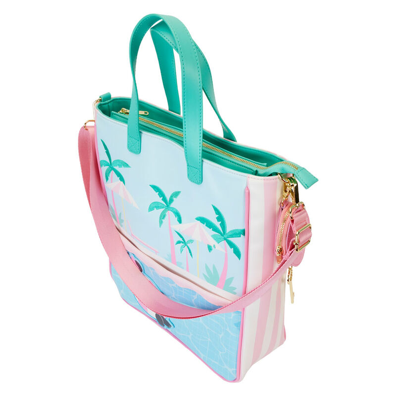 Loungefly Disney Minnie Vacation Style tote bag + coin purse - Image 3