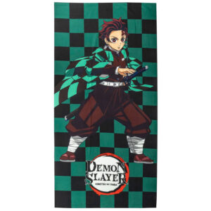 Demon Slayer Kimetsu no Yaiba microfibre beach towel