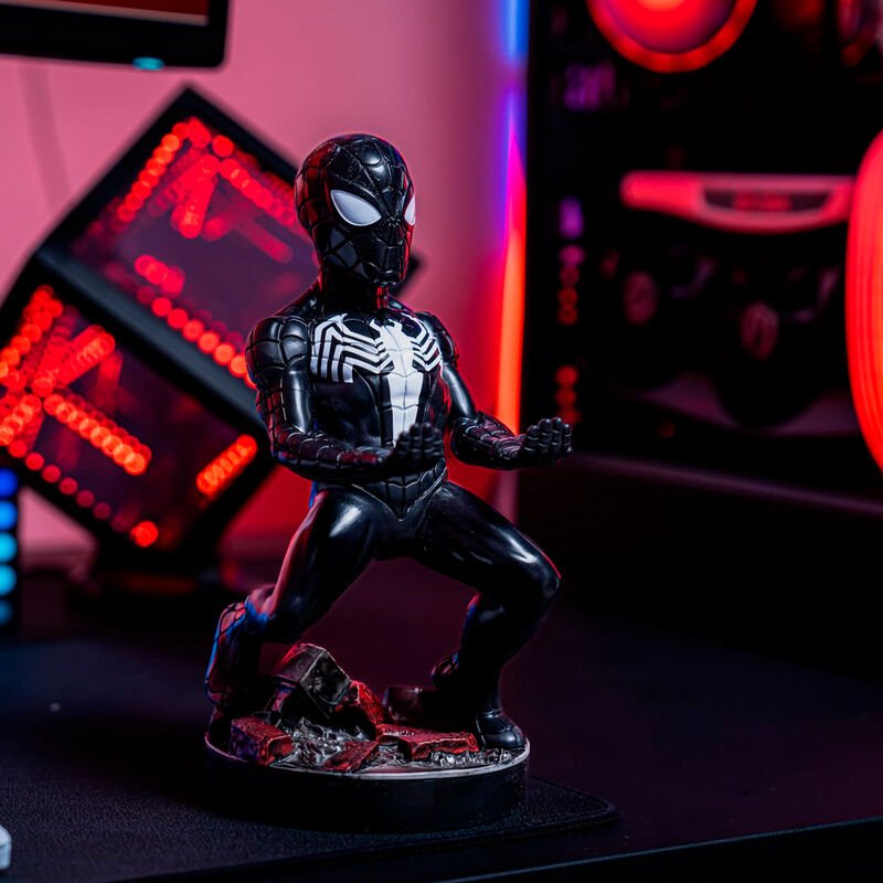 Marvel Symbiote Spider-Man figure clamping bracket Cable guy 21cm - Image 6