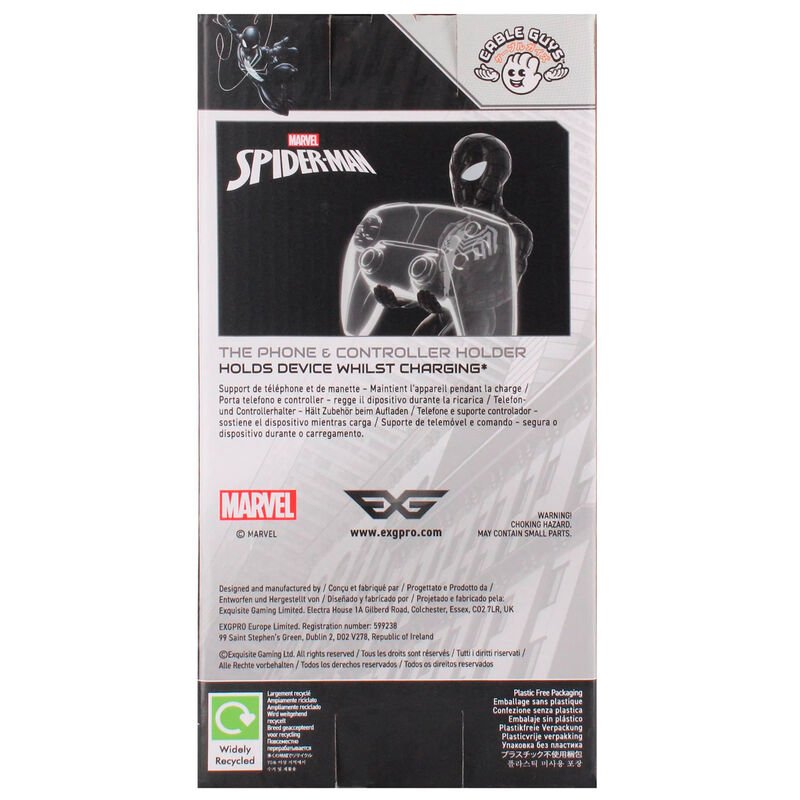 Marvel Symbiote Spider-Man figure clamping bracket Cable guy 21cm - Image 12