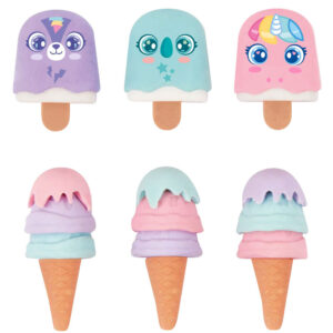 Sweet Dreams shaped erasers