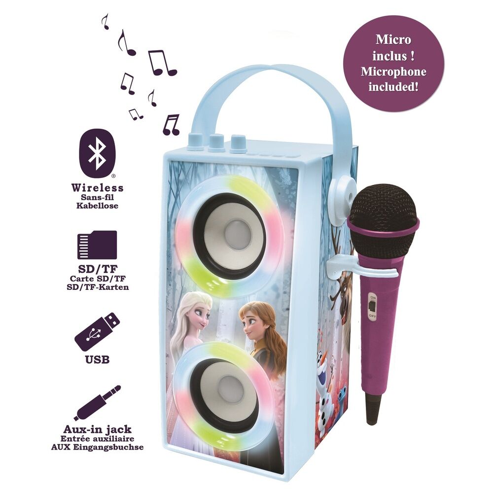 Disney Frozen Bluetooth portable speaker with microphone - Image 2