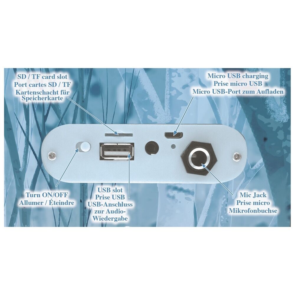 Disney Frozen Bluetooth portable speaker with microphone - Image 4
