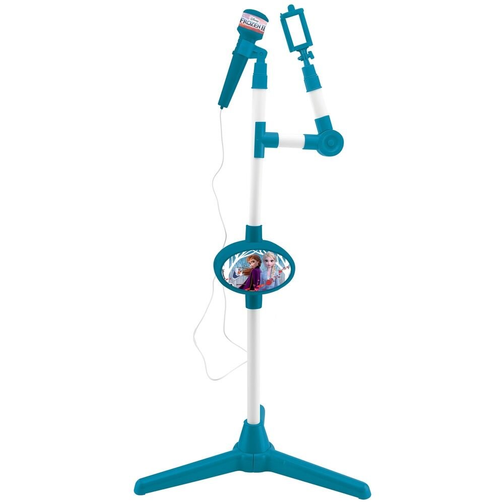 Disney Frozen microphone with light stand - Image 2