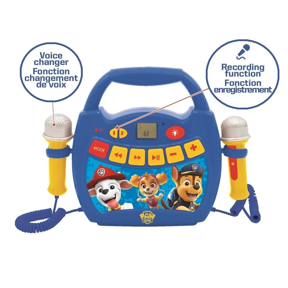 Paw Patrol portable karaoke music player - Image 3