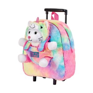 Trolley + plush cat Emi 32cm