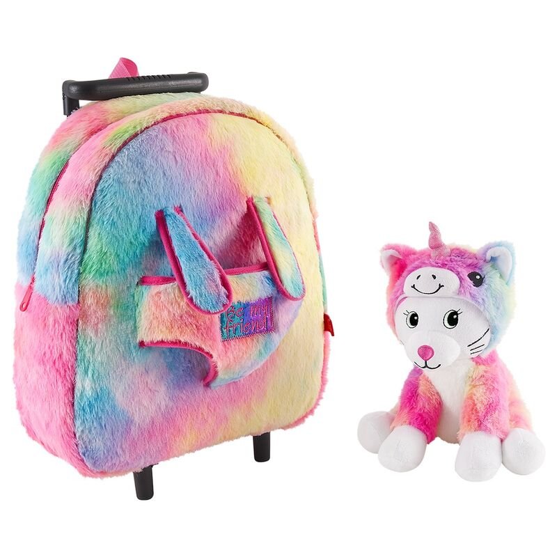Trolley + plush cat Emi 32cm - Image 3
