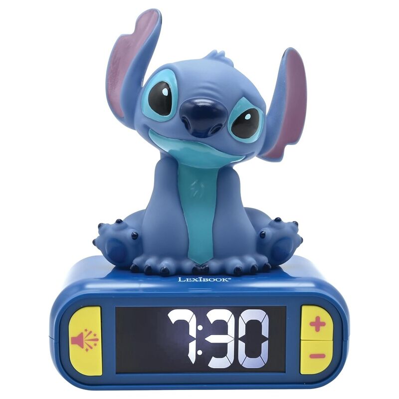 Disney Stitch digital 3D alarm clock light and sound - Image 2