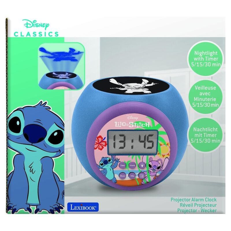 Disney Stitch Projector alarm clock - Image 3