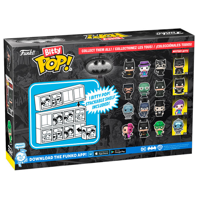 Blister 4 figures Bitty POP DC Comics Batman 85th Anniversary Batman - Image 2