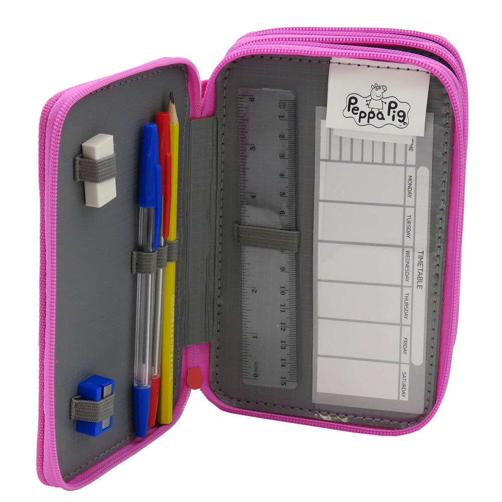Pepa Pig triple filled pencil case - Image 4