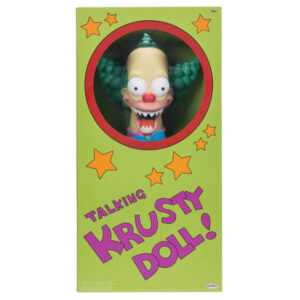 English The Simpsons Krusty The Clown Talking doll 44cm