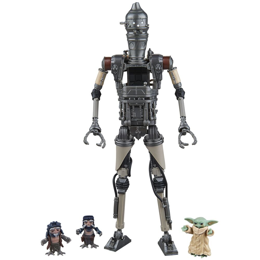 Star Wars The Mandalorian IG-12 & Grogu set figures 15cm - Image 2