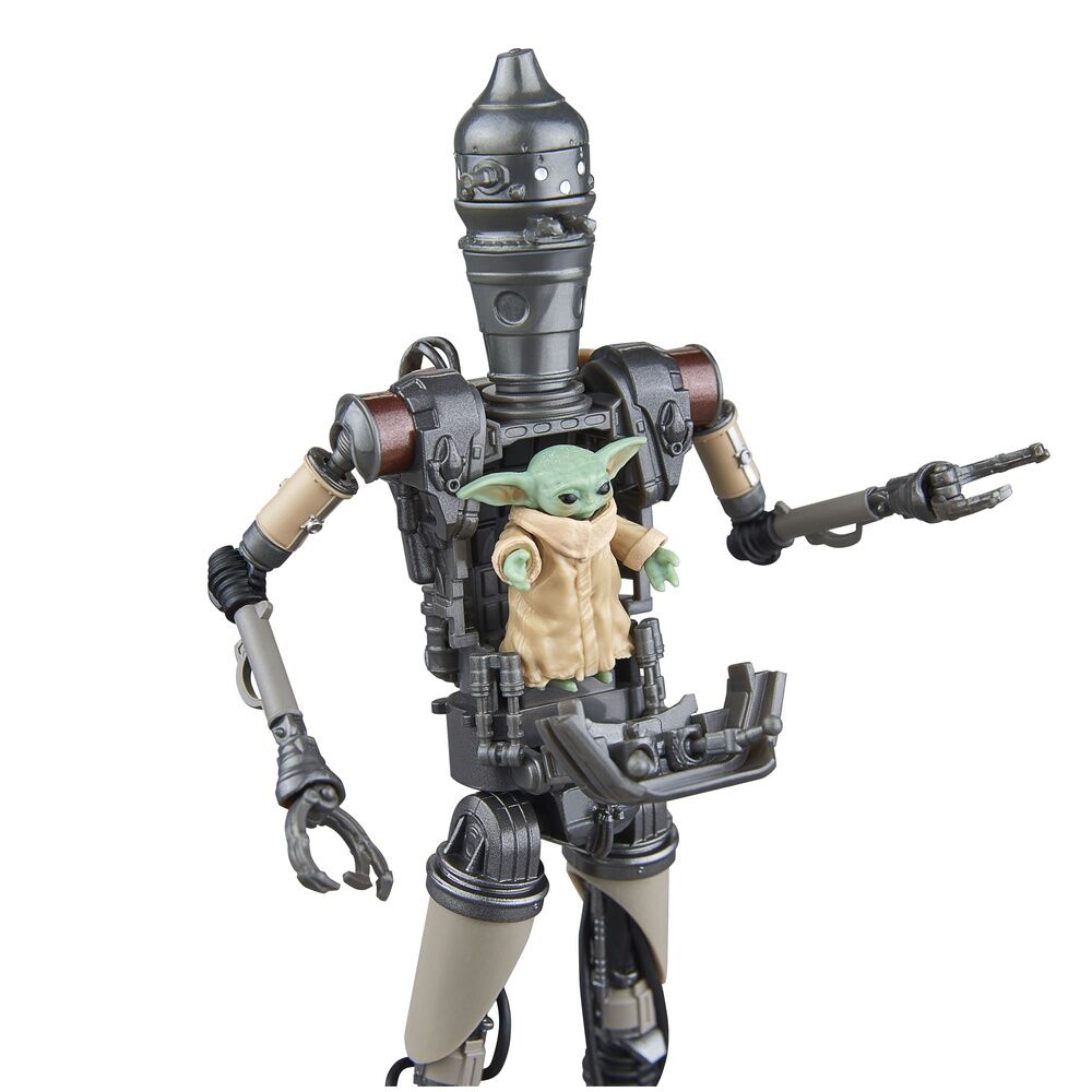 Star Wars The Mandalorian IG-12 & Grogu set figures 15cm - Image 3