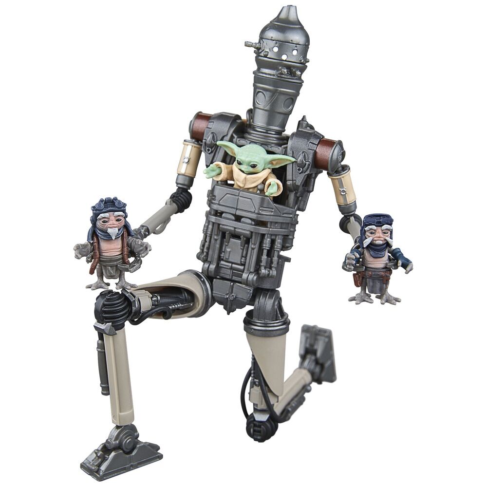 Star Wars The Mandalorian IG-12 & Grogu set figures 15cm - Image 4