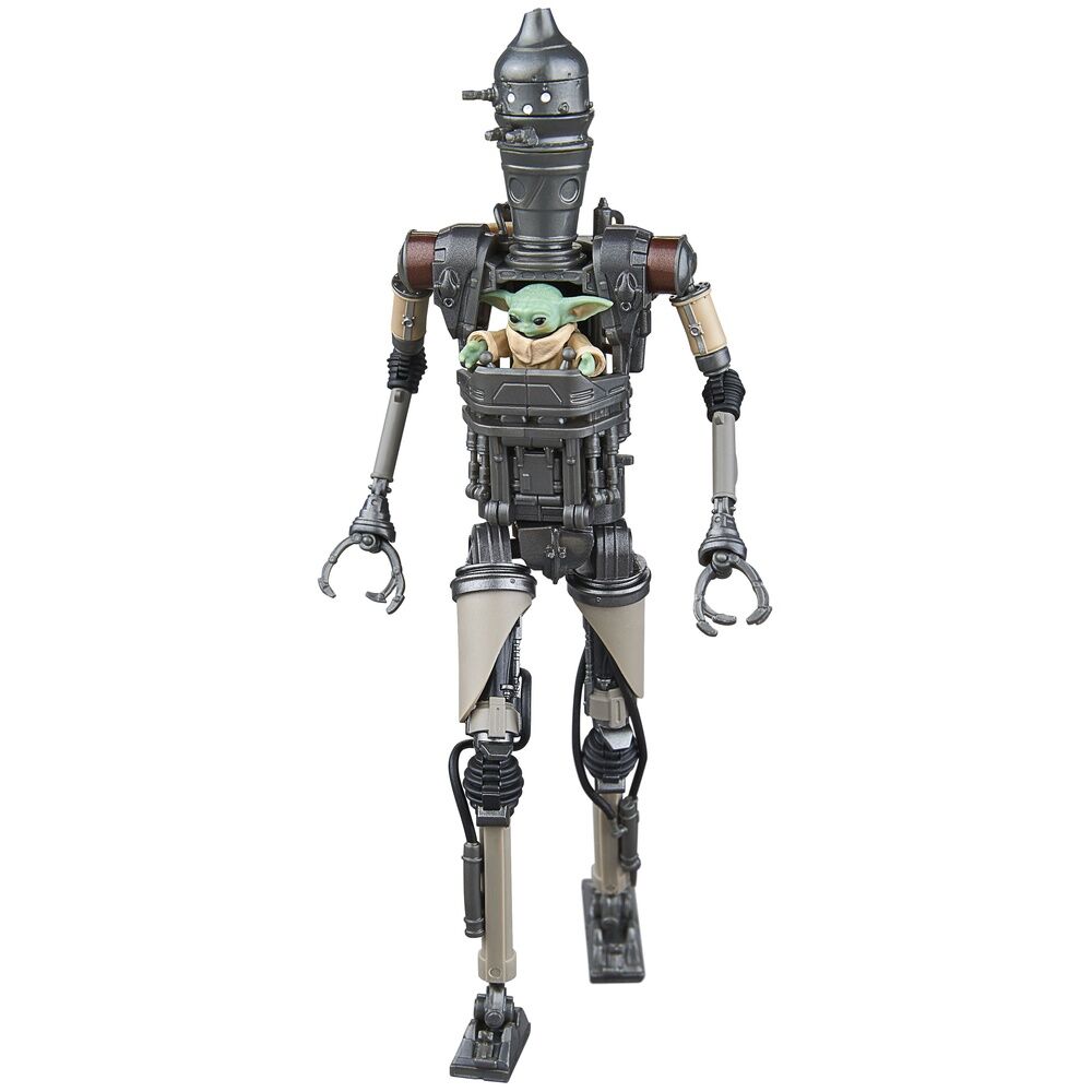 Star Wars The Mandalorian IG-12 & Grogu set figures 15cm - Image 6