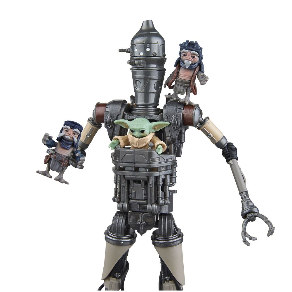 Star Wars The Mandalorian IG-12 & Grogu set figures 15cm - Image 7