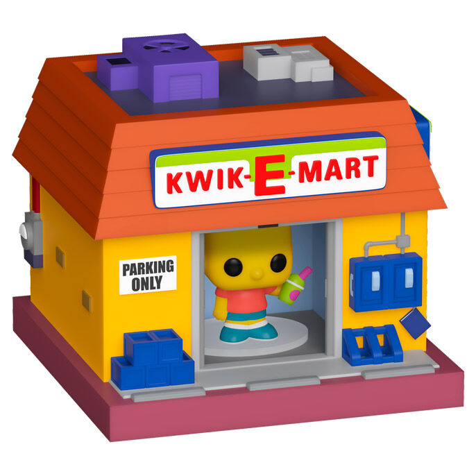 Bitty POP figure Town Simpsons Bart Simpsons and Kwik-E-Mart - Image 2