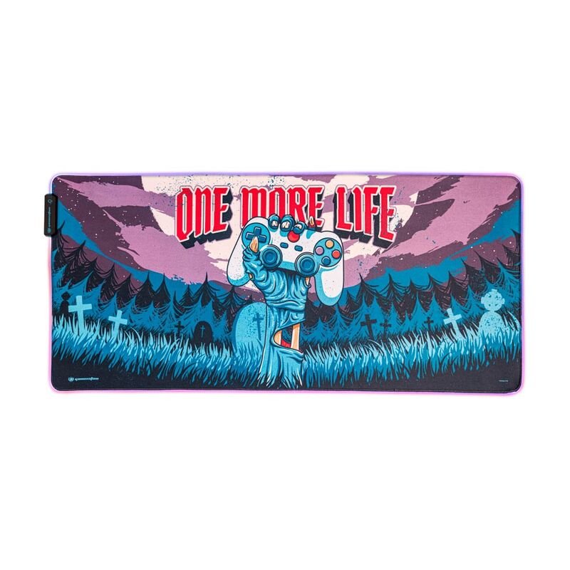 One More Life Gameration Led gaming desk mat - Image 2