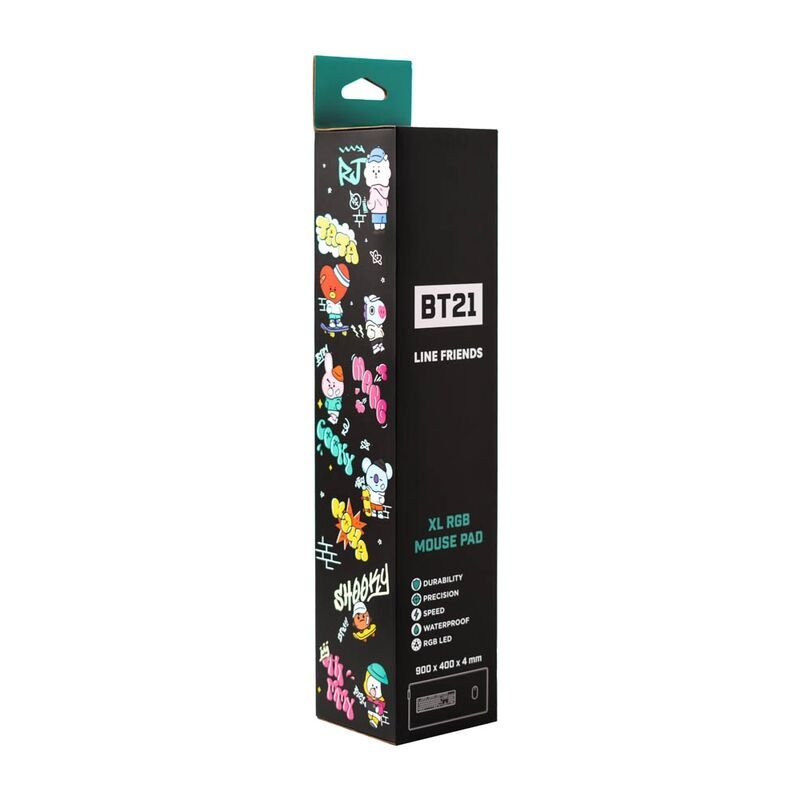 BT21 Led gaming desk mat - Image 3