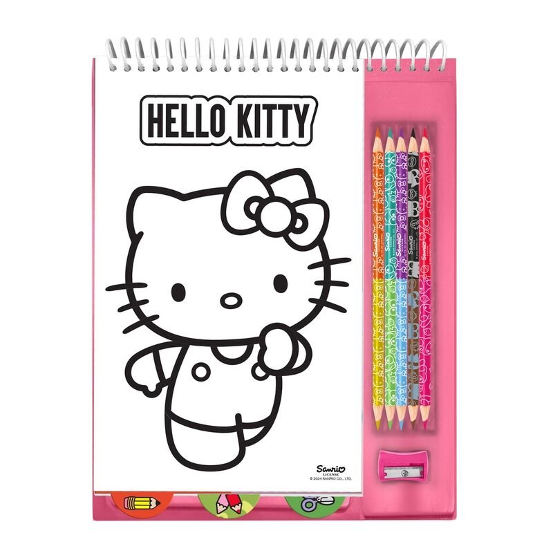 Hello Kitty pencil colouring set - Image 2