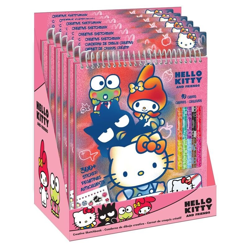 Hello Kitty pencil colouring set - Image 4