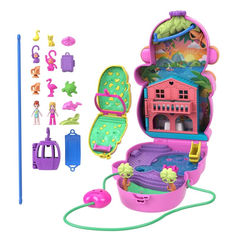 Polly Pocket Mama monkey and baby bag - Image 2