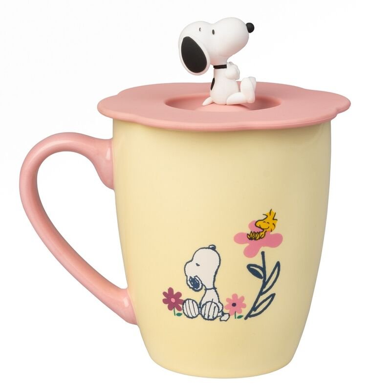 Snoopy premium mug with lid - Image 2