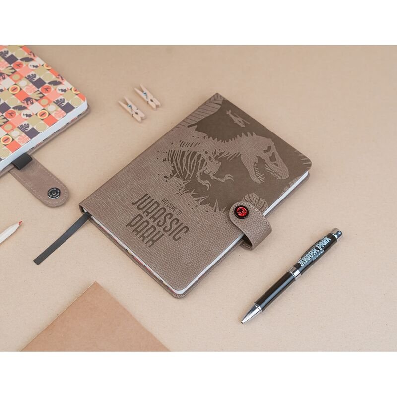 Jurassic Park A5 premium notebook + projector pen - Image 5