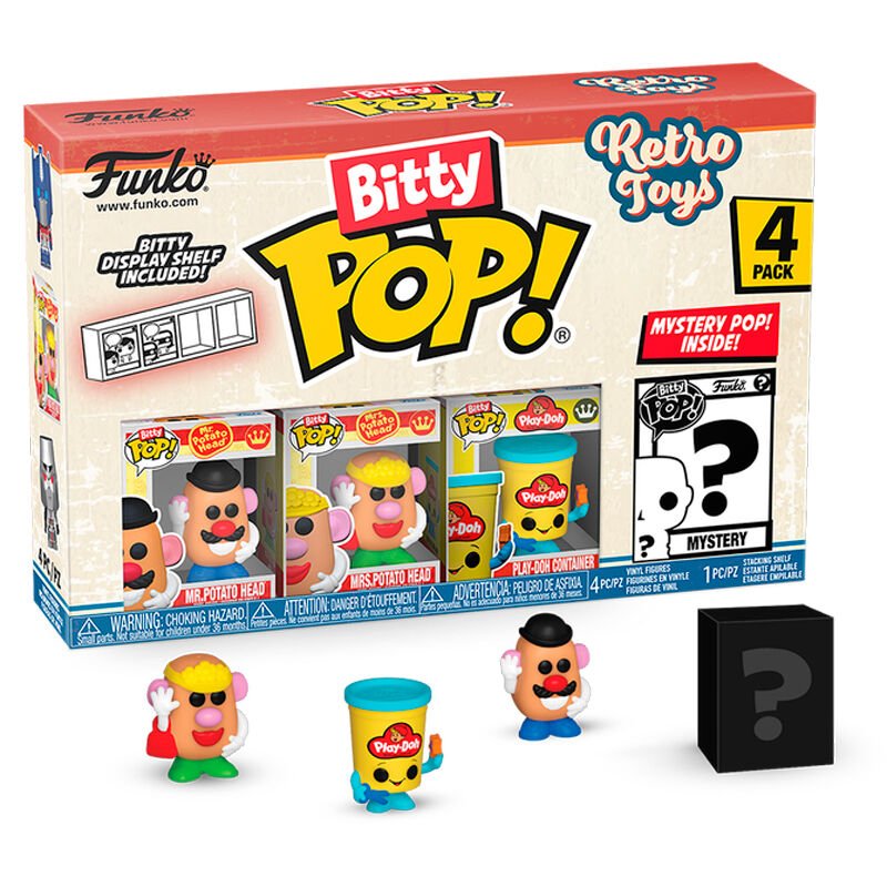 Blister 4 figures Bitty POP Mr Potato Head - Image 2