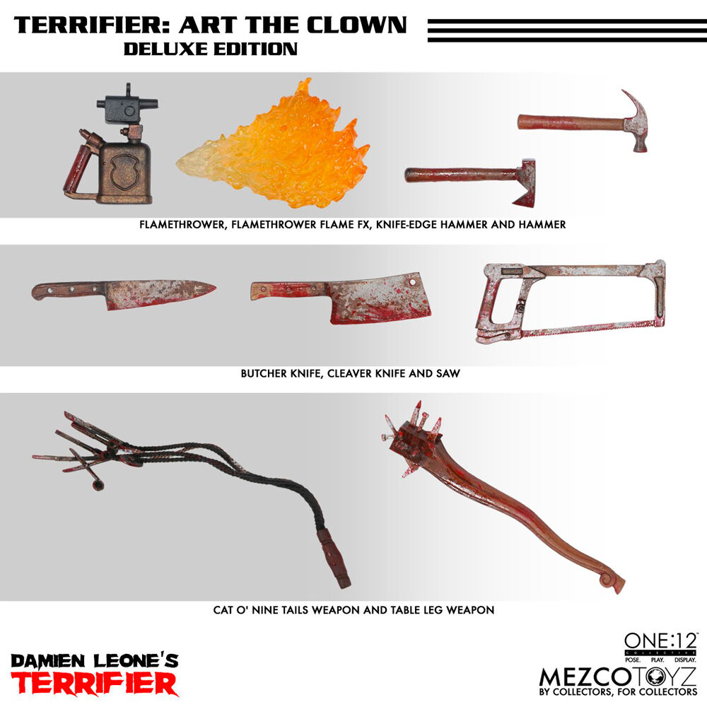 Terrifier One:12 Art the Clown figure 18cm - Image 4