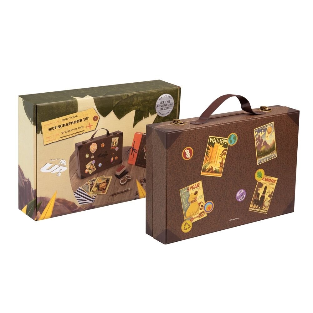 Disney Pixar UP My Adventure Book Scrapbook Briefcase set - Image 3