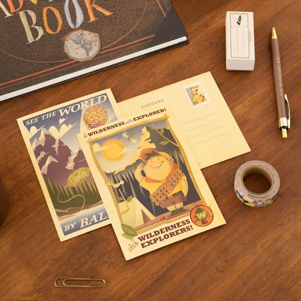 Disney Pixar UP My Adventure Book Scrapbook Briefcase set - Image 4
